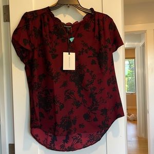 Hawthorn short sleeve blouse XL